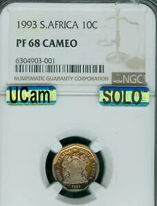 1993 ��A�t���J 10 �Z���g NGC PF68 MAC UHCam SOLO �ō����O���[�h & MAC �X�|�b�g���X *
