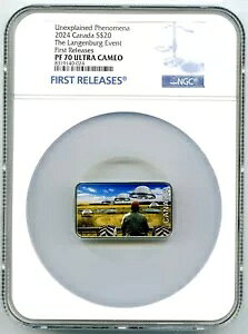 2024 $20 �J�i�_ 1 �I���X �V���o�[ NGC PF70 �����Q���u���N �C�x���g UFO �����s�\�̌���