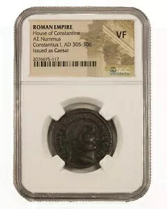 �R���X�^���e�B�E�X �N�����X AE1 ���[�} �R�C�� (AD 293-306) NGC (VF) ��������!!!