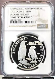 1991 NbN Vo[ 50 h yM NGC PF 69 Eg JI A gbv |bv