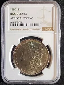 1890-P �x�^�[�f�C�g ���[�K�� �h�� NGC UNC �ڍאl�H���F T5539