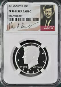 2015 S Vo[ PlfB n[t_[ 50C NGC PF70 Eg JI VOl`[ x GKEN