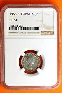 1956 NGC PF64 I[XgA 6 yX #B39227