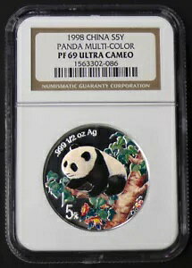 1998 PF-69 �E���g�� �J���I 5Y �}���`�J���[ �`���C�i �V���o�[ �p���_ - �󏭂� 5 ���R�C��