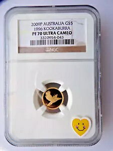 I[XgA NbJo 2009-P (1996) Fς PROOF 70 $5  1/20th .999