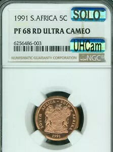 1991 ��A�t���J 5 �Z���g NGC PF68 MAC UHCam SOLO �ō����O���[�h & MAC �X�|�b�g���X *