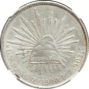 ���L�V�R 1 �y�\ Zs 1902 F.Z.�T�J�e�J�X�̃L���b�v�ƃ��C�Y�B NGC AU�̏ڍׁB KM# 409.3