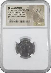 JOVI CONSERVATORI NGC AU �R���X�^���e�B�k�X 1 ���̃��[�}���� AD 307-337 BiNummus