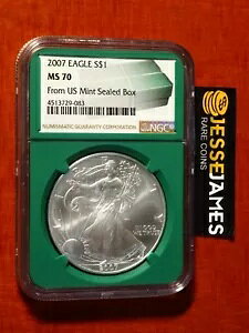 2007 $1 AJ Vo[ C[O NGC MS70 č~g V[ {bNX x O[ RA