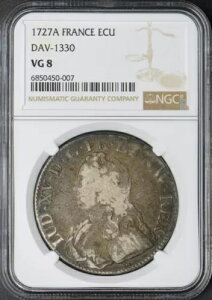 1727-A �t�����X ECU DAV-1330 - NGC VG8 - ?COINGIANTS?