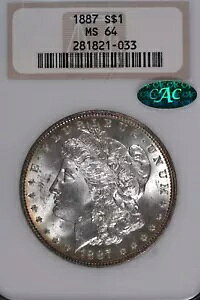 1887 Kh NGC MS64 CAC GEN 4 FATTYAÂt@bgz_[
