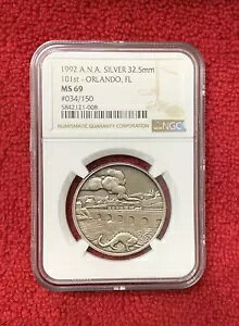 1992N AJݕ ANA I[h t_B ⃁_ 32.5m NGC MS 69