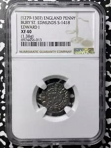 (1279-1307) G.B.Gh[h I Zg Gh}Y 1 yj[ NGC XF40 bgԍ G7627 Vo[!