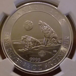 �x�X�g �f�B�[�� ���A 2016 $2 �J�i�_ 3/4 �I���X .9999 �V���o�[ NGC MS70 �n�E�����O �E���u�Y �E���t