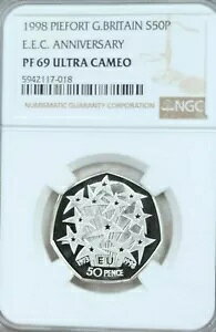 1998 CMX 50 yX s[tH[g E.E.C.Aju NGC PF 69 Eg JI