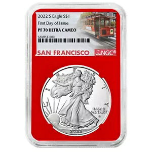 2022-S v[t $1 AJ Vo[ C[O NGC PF70UC FDI g[ x bh RA
