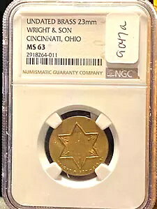 A9047a ߂ɃO[fBOȂ NGC Cg & T @1870 MS 63 VVieB Z[X} Tv