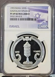 1993 �C�X���G�� �V���o�[ 2 �V�i �V�F�J���� �n���_�� �X�p�C�X�{�b�N�X NGC PF 69 �E���g�� �J���I ��