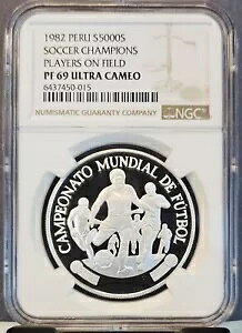 1982 y[ Vo[ 5000 \[ TbJ[ `sIY I tB[h NGC PF 69 Eg JI gbv