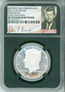 2014 S KENNEDY ANNIVERSARY - ���g�� - �V�O�l�`���[ - �����d�グ - NGC SP 70