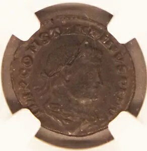 RX^eBkXANGC Ch XF AD 307 - 337ABl Reduced NummusALugdunumA