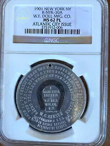 1901 �j���[���[�N �����E NYK-30A W.F.DOLL�AMFG �A�g�����e�B�b�N�V�e�B���s NGC 62 PL