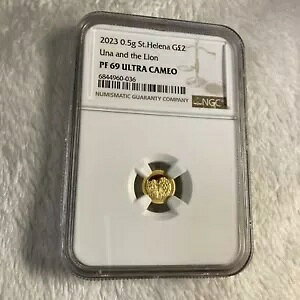 2023 Zgwi EiƃCI 1/2 O  NGC PF 69 UCAM