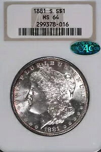 1881 S K h NGC MS64 CAC GEN 4 FATTYAÂt@bg z_[
