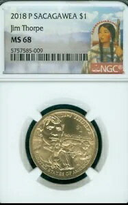 2018 P �T�J�K�E�B�A �h�� �W�� �\�[�v NGC MS68