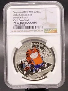 2012 NbN $5 \[Y}gtB 75 NLOvfBJ pbg Lbg - NGC PF67 UC
