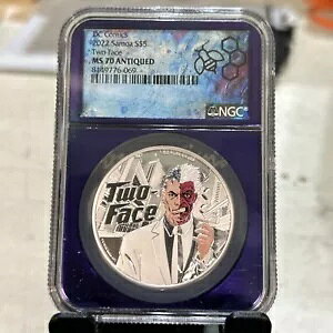 2022 $5 TA DC R~bNX J[CYh gD[ tFCX AeB[NH 1 IX Vo[ NGC MS70 TB RA