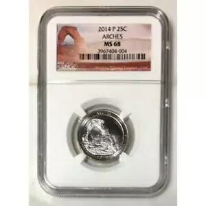 2014 P Arches ATB NH[^[ NGC MS68 ***Rev.^C̃X^bV*** #4004115