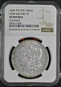 1878 USA ���[�K�� 90% �V���o�[ �_���[ 7TF TOP-100 VAM-220 TDO R NGC XF