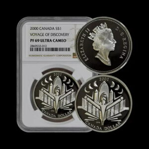 �J�i�_�B 2000�A1 �h���A�V���o�[ - NGC PF69 - Voyage of Discovery (�~���j�A��)�B