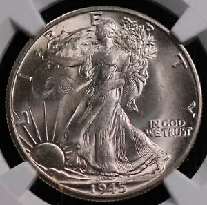 1945 D EH[LO oeB n[t_[ NGC MS 65 QTê