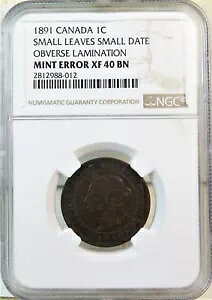 1891N Ji_ 1Zg NGC XF40 *tEt* BR