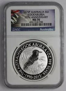 2015P I[XgA Vo[ $1 CJZ~ 25 NLO NGC MS 70