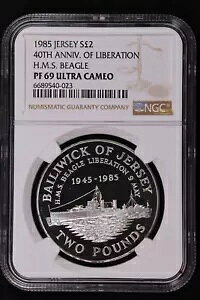 1985 W[W 2 |h 40 NLO HMS r[O - NGC PF 69 UC