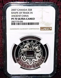 2007 Ji_ $8 Ñ㒆RC̖fՂ̌` - NGC PF 70 Eg JI