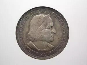 1893 記念 *コロンビア万博* ハーフダラー 50c NGC MS64 #007 BU Unc ECC&C