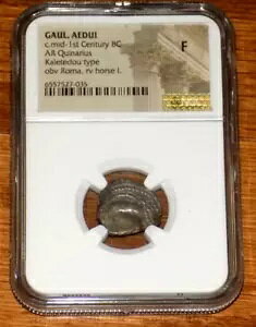 NGC F GAUL AEDUI �I���O 1 ���I AR Quinarius Kaletedou �Ñ�P���g �P���g �R�C��