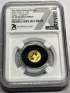 2021 �N�b�N�A�C�����h NGC PF70 �e�L�T�X (�S�[���h) �����O�z�[�� �R�C�� �X�e�[�g �A�j�}�� �V���[�Y