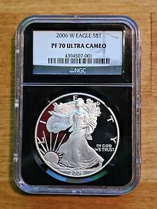 2006 W Eagle S$1 NGC PF70 Eg JI - NVbN x - ubN RA