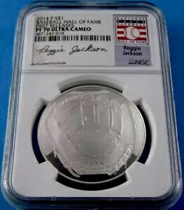 2014 �싅�a���V���o�[�_���[ NGC PF70??�����ȕi��??Reggie Jack