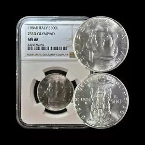 C^AB 1984NA500A - NGC MS68 - gbv|bv??T[XIsbN