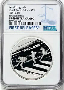 2023 UK Music Legends THE POLICE ?5 2IX O[gue Vo[ v[tANGC PF69 UC