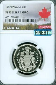 1987 Ji_ 50 Zg NGC PF70 MAC t@ClX^u[h & X|bgX *