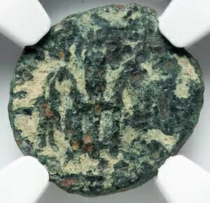 NGC F FINE �|���e�B�E�X �s���g ���_�� �{���̃C�G�X �����R�C�� 26-36 AD AE Prutah