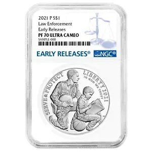 2021-P �v���[�t $1 ���Ɩ@���s��h�� NGC PF70UC ER �u���[���x��