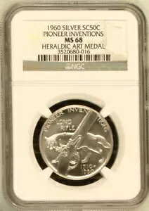 :1960 SC50C Vo[ pCIjA OCt ̓A[g_ NGC MS 68 R6